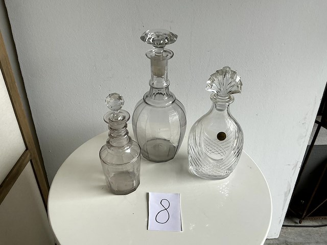 Vintage karaffen - afbeelding 1 van  2