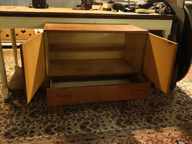Vintage kast - afbeelding 3 van  4