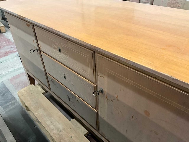 Vintage kasten met inhoud (2x) - afbeelding 7 van  8