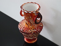 Vintage keramische "fat lava" vaas uit de jaren 60 - afbeelding 2 van  7