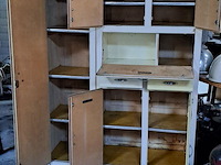 Vintage keukenkast (2 delen) - afbeelding 2 van  2