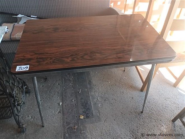 Vintage keukentafel - afbeelding 1 van  4