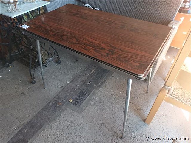 Vintage keukentafel - afbeelding 3 van  4
