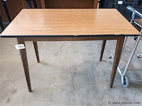 Vintage keukentafel - afbeelding 1 van  3