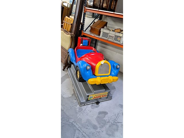 Vintage kiddy-ride op basis van een morgan - afbeelding 1 van  2