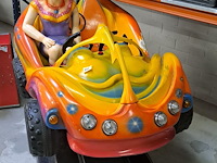 Vintage kiddy-ride op basis van een vw buggy - afbeelding 1 van  3