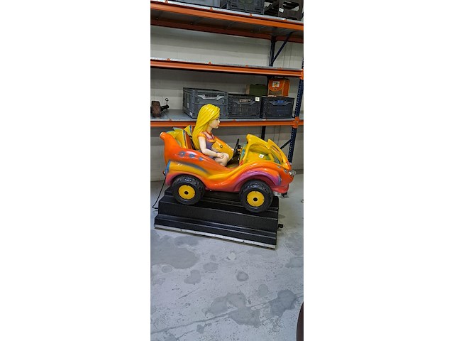 Vintage kiddy-ride op basis van een vw buggy - afbeelding 2 van  3