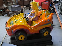 Vintage kiddy-ride op basis van een vw buggy - afbeelding 3 van  3