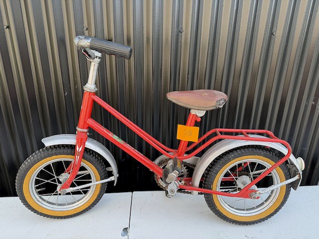 Vintage kinderfiets - afbeelding 2 van  2