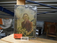 Vintage koekendoos prinses charlotte van belgië - afbeelding 1 van  2