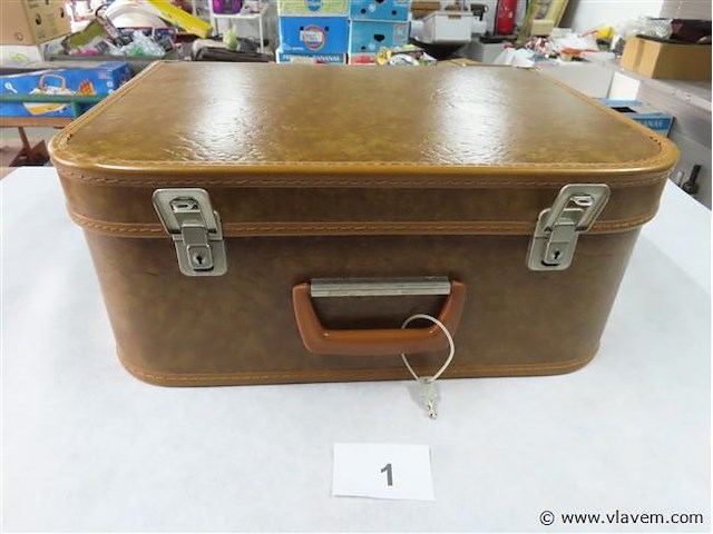 Vintage koffer - afbeelding 1 van  3