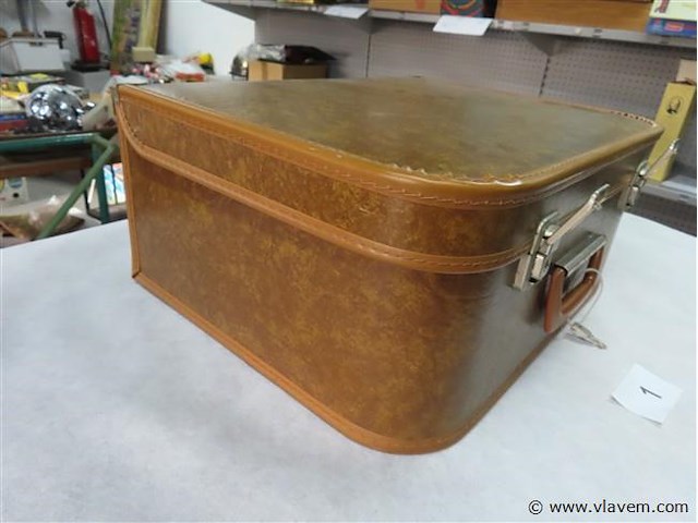 Vintage koffer - afbeelding 2 van  3