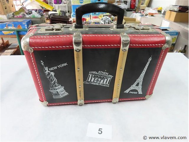 Vintage koffer - afbeelding 1 van  3