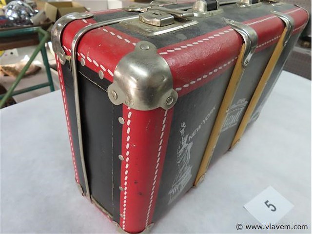Vintage koffer - afbeelding 2 van  3