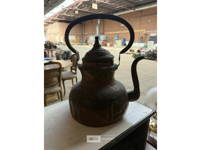 Vintage koffie- of waterketel - afbeelding 1 van  1