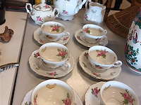 Vintage koffieservies bavaria. 15 stuks - afbeelding 1 van  5