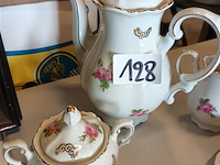 Vintage koffieservies bavaria. 15 stuks - afbeelding 3 van  5