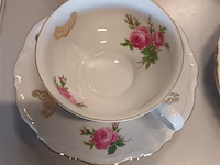 Vintage koffieservies bavaria. 15 stuks - afbeelding 4 van  5