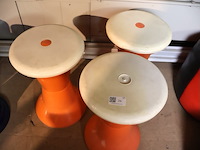 Vintage kunststof krukje (x3) - afbeelding 4 van  4