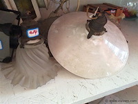 Vintage lampenkappen 2stuks - afbeelding 1 van  2