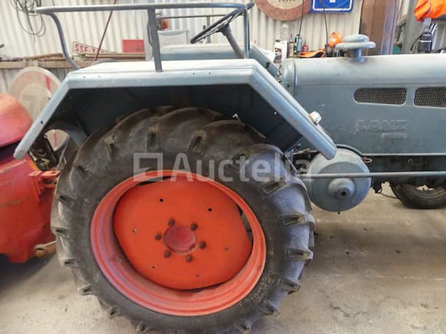 Vintage lantz bulldog tractor d2416 (vin: 554633) - afbeelding 12 van  22