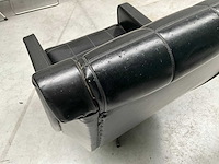 Vintage lederen draaizetel - afbeelding 3 van  6