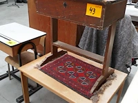 Vintage lessenaar + salontafel