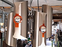 Vintage luchter werkend 60's fuga look - afbeelding 1 van  2