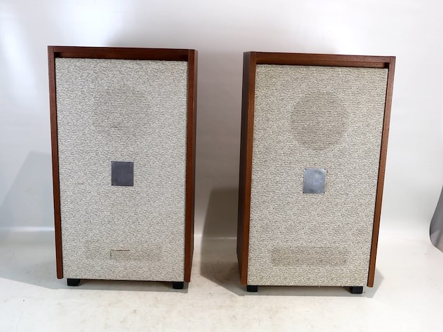Vintage luidspreker (x2) - afbeelding 1 van  9