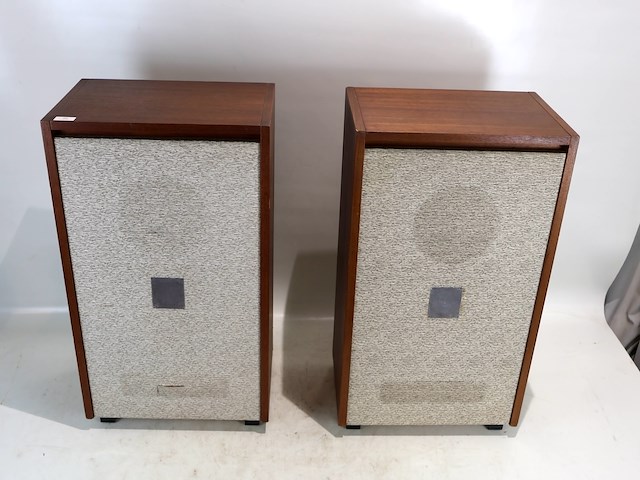 Vintage luidspreker (x2) - afbeelding 2 van  9