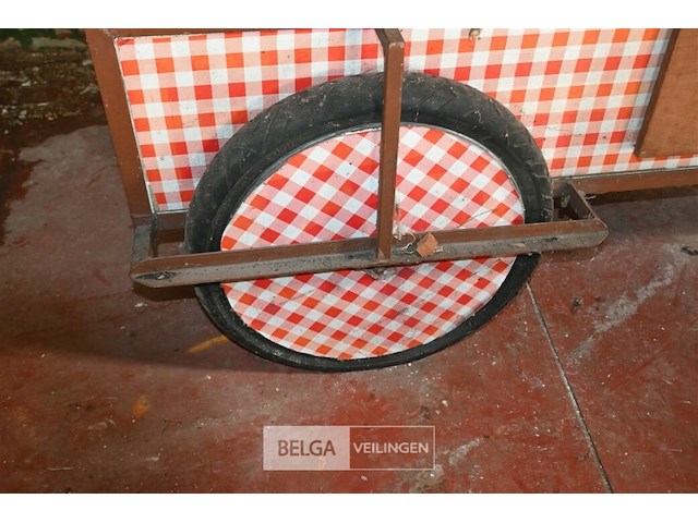 Vintage marktkraam kar - afbeelding 6 van  7