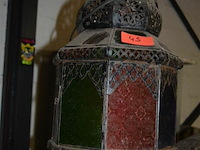 Vintage marokkaanse muurlamp - afbeelding 1 van  4