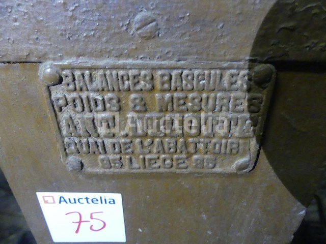 Vintage mechanische schaal - afbeelding 1 van  7