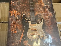 Vintage metalen bord -replica 20x30cm - afbeelding 1 van  1