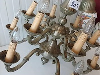 Vintage metalen luster - afbeelding 2 van  5