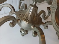 Vintage metalen luster - afbeelding 3 van  5