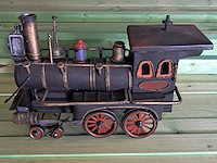 Vintage metalen trein