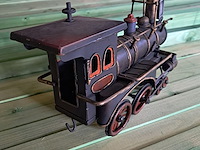 Vintage metalen trein - afbeelding 3 van  4