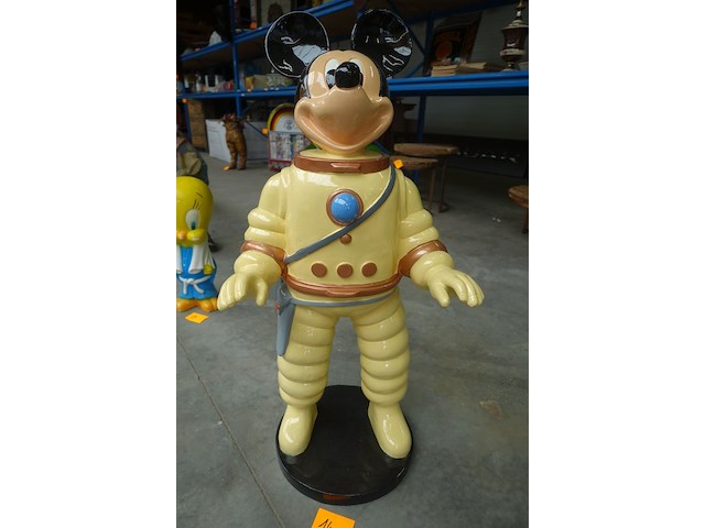 Vintage micky mouse astronaut - afbeelding 1 van  4
