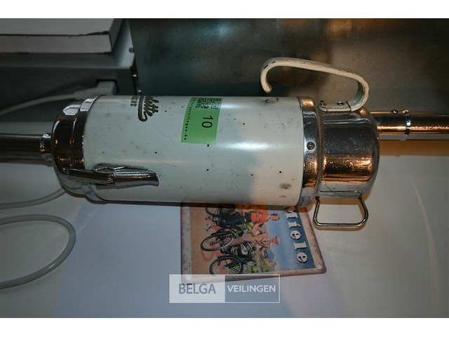 Vintage mielette luxus stofzuiger - afbeelding 2 van  5