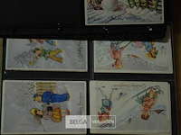 Vintage nieuwjaarskaarten ca 1950-1960 en sigarenbandjes - afbeelding 5 van  5