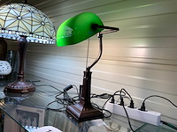Vintage notaris bureaulamp - afbeelding 2 van  4