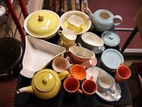 Vintage pastelservies - afbeelding 2 van  6