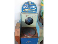 Vintage penny arcade massagestoel - afbeelding 5 van  7