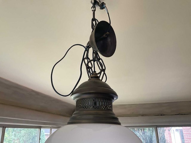 Vintage plafondlamp - afbeelding 2 van  4