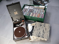 Vintage platenspeler his master's voice - afbeelding 1 van  7