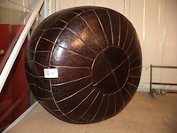 Vintage poef - afbeelding 1 van  3