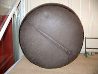 Vintage poef - afbeelding 3 van  3