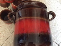 Vintage pot + - afbeelding 2 van  2