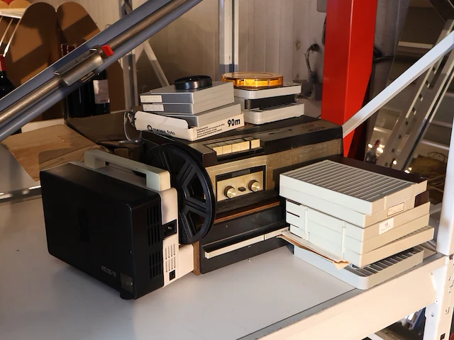 Vintage projectie/audio - afbeelding 1 van  8
